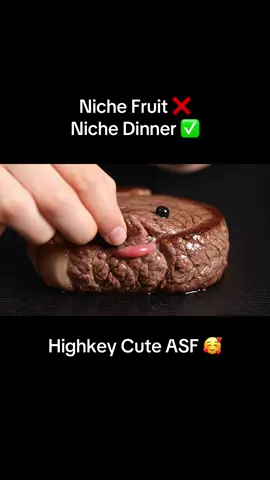 Niche Dinner 🥰 #aiasmr #nichefruit #asmr 