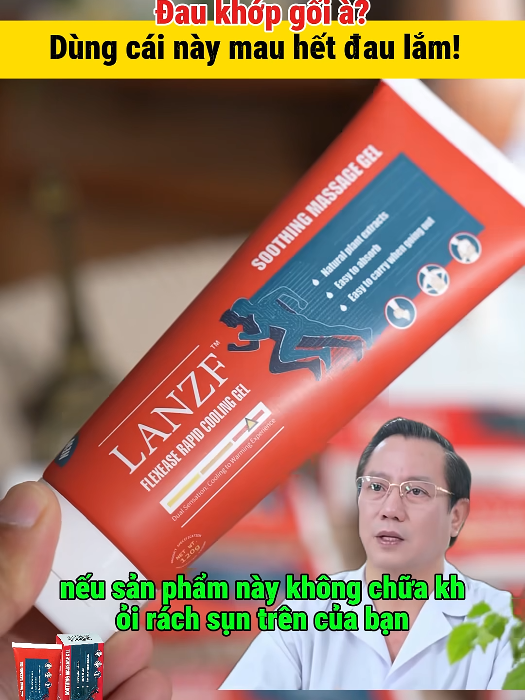 Mua ngay đau vai gáy, đau khớp, tê bì chân tay