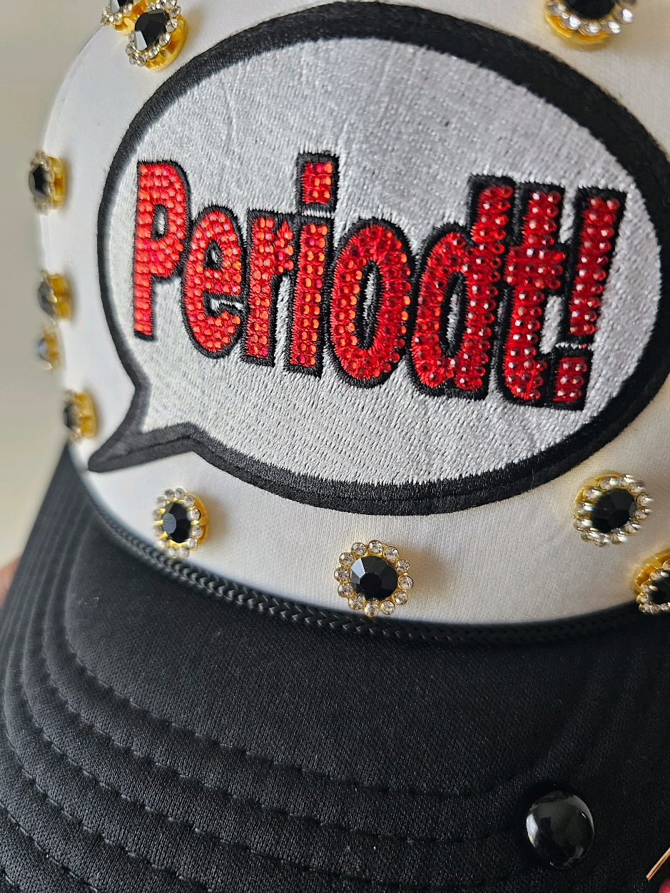 This trucker hat is loud, bold, and extra detailed—just how I like it. If you’re the type that doesn’t blend in, this one’s calling your name. Don’t sleep, snag it now before somebody else does—once it’s gone, it’s gone. PERIODT! Click the shopping cart in the video and be sure to follow for more. #periodt #truckerhat #customhat #customhats #statementpiece 
