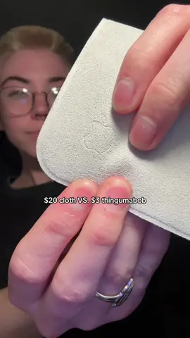 is the apple polishing cloth worth $20? #apple #Tech #thisorthat #review 