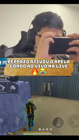 @peppazq’ ativou o apela gord0 na live 🤣🔥 #clipsff #apelapato #apostadoff #fyb #mov