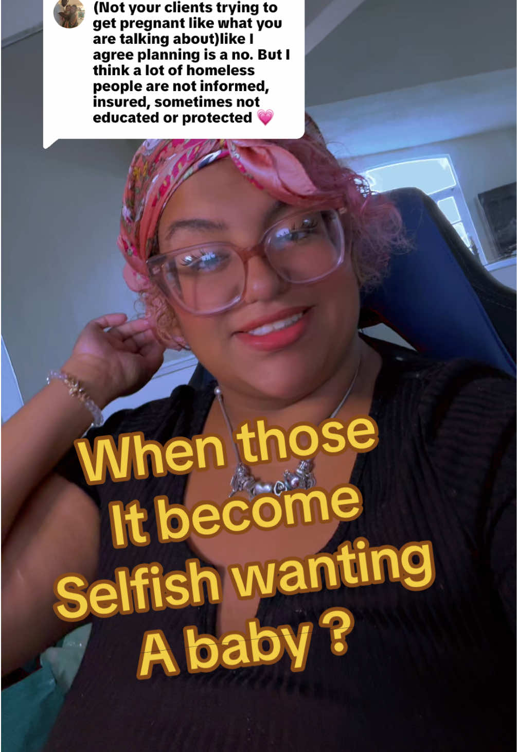 Replying to @Jennie Champion  It’s time to educate on when is it really bad time to plan for pregnancy even if wanting a baby is everything you wanted 