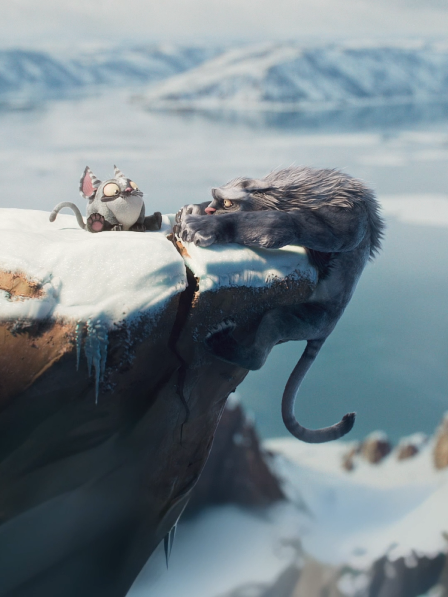 🛡️ Protective instinct kicks in, only to collide with gravity. ☄️ . . . #zoomies #mockumentary #AgoraStudio #CatTok #3DAnimation #FunnyAnimals #FYP #CatVibes