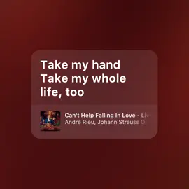 this song #canthelpfallinginlove #andrerieu #johannstraussorchestra 