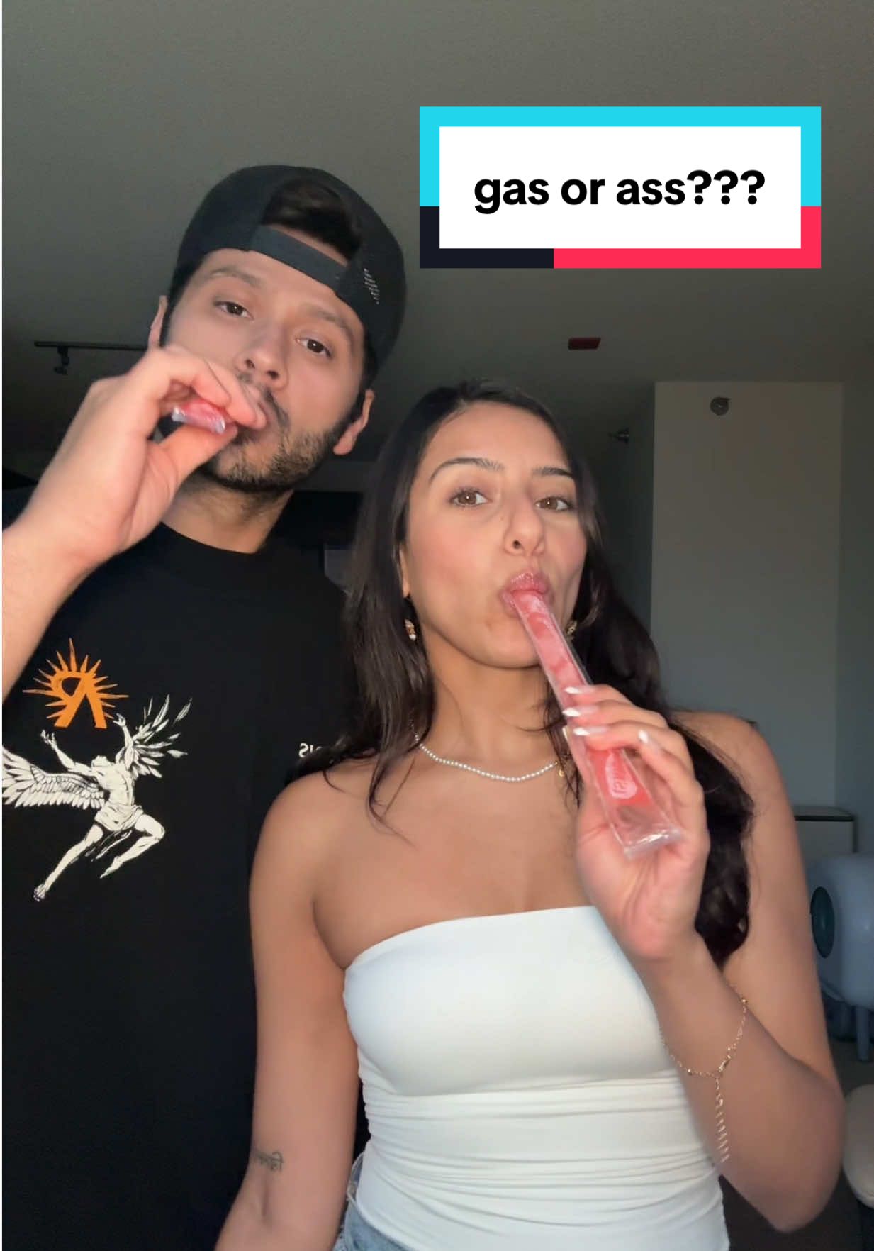 more episodes coming soon!!! #gasorass #foodreview #couple #starburstpops #otterpop 