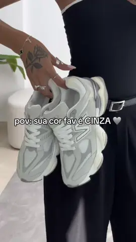 O melhor tênis, na melhor cor 🩶