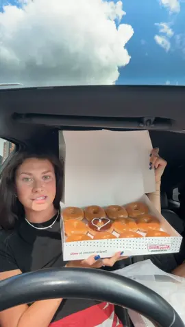 YUM THANK YOU @Krispy Kreme 