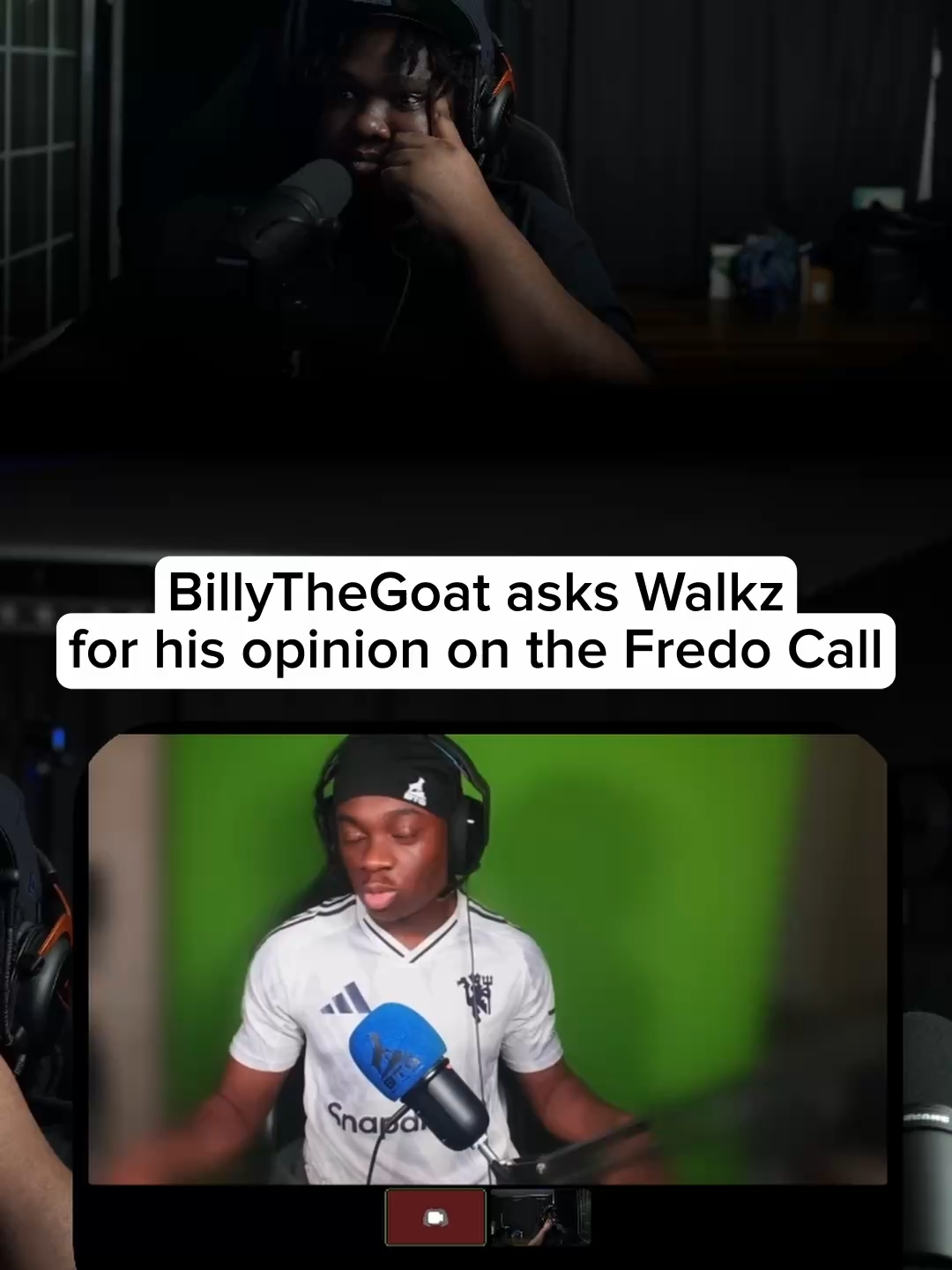 BillyTheGoat asks Walkz for his opinion on the call with Fredo @billythegoatuk #fredo #walkz #prodbywalkzclips #prodbywalkz