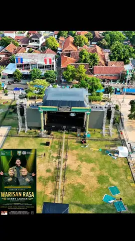 Panggung konser Denny Caknan di rembang #rembang24jam  #dennycaknan 