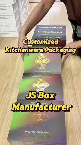 Customized holographic gift box for restaurant tools, magnetic closure flip style with speciality silver card , gold hot stamping logo on surface, elegant and luxury. #giftbox #custompackaging #packagingsupplies #packagingsolutions #packagingdesign #luxurypackaging #holographic #magneticbox #brandpackaging #personalizedgifts #beautyproducts #electronicproducts #bluetoothspeaker #usa #france #jsbox 