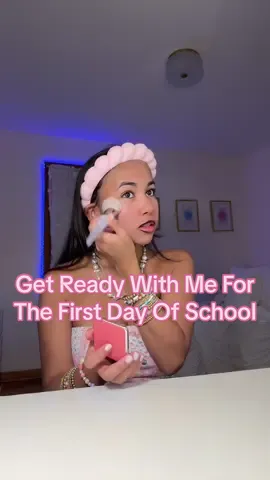 Girl I’m literally so scared to go😬 #grwm #firstdayofschool #getreadywithme #grwmforschool #makeup 