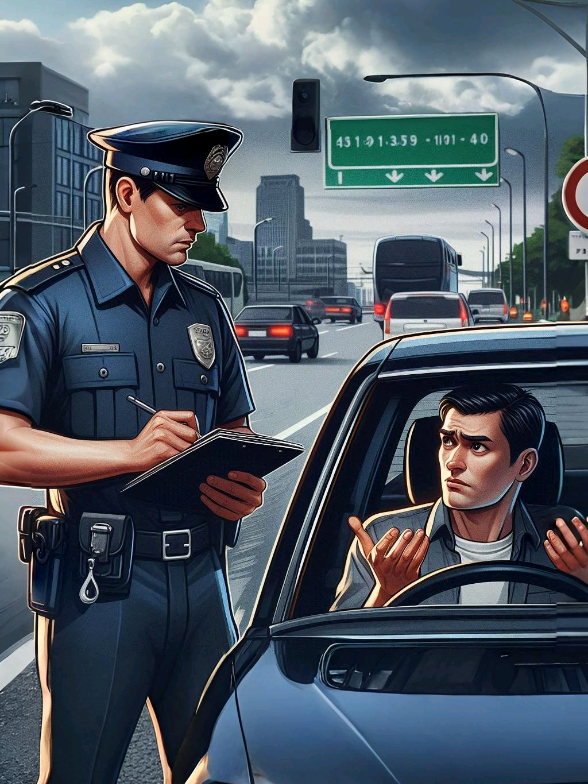 Traffic police vs driver without license#unfreezemyacount #fyp #viral #fypppppppppppppp #DialogueVideo 