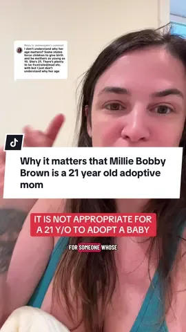 Replying to @Jennanigans it is matters for a lot of reasons! #milliebobbybrown #adoptionstory #adopteevoices 