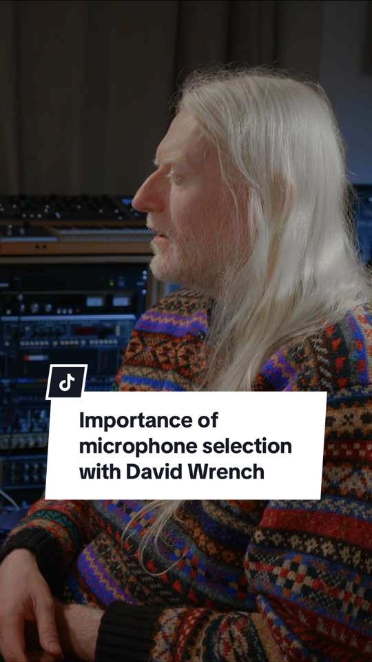 What's your favorite vocal mic? David Wrench explains why matching the mic to the artist matters more than the price tag. #davidwrench #microphones #mixing #recording #mixwiththemasters 