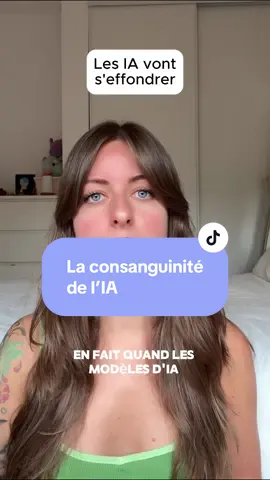Les images générées par IA sont toutes jaunes car les modèles d’IA sont victimes de model collapse. À force de s’entraîner sur leurs propres modèles, les IA sont « malades » et ont le symptôme de la consanguinité de l’IA. #ia #chatgpt #intelligenceartficielle #prompt 