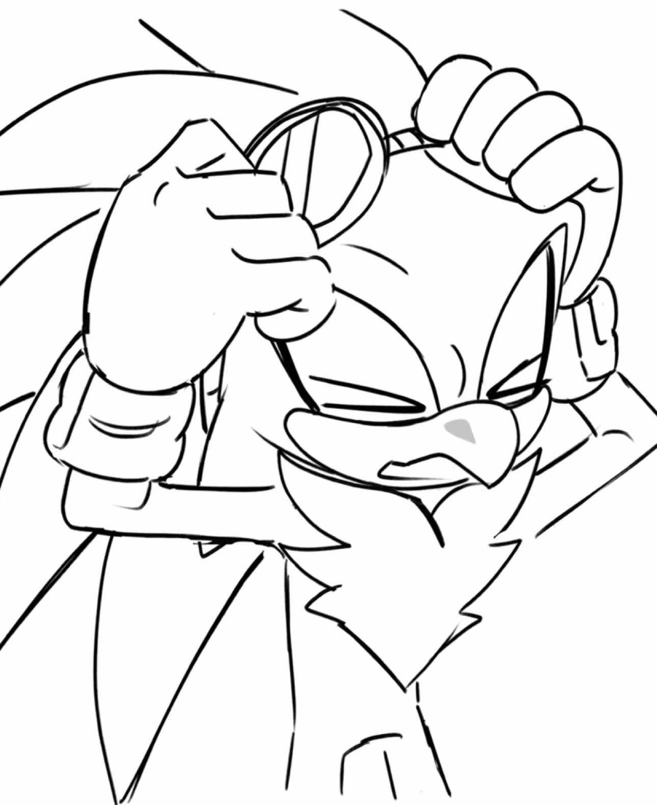exes #SONJET stupid #sonicthehedgehog #sonic #jetthehawk