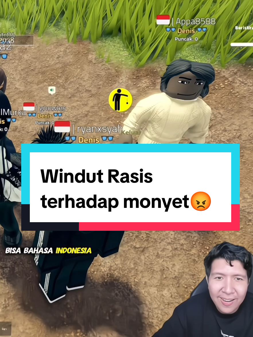 Cewe Malah di ajak bahasa monyet parah banget windut🥹 - Source YT: Windah Basudara  - #windahbasudara #gunungatin 