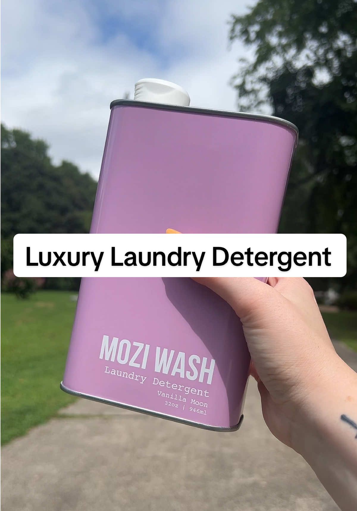 Gentle on my sensitive skin without losing any cleaning power.. plus I like to smell good! @Mozi Wash #moziwash #laundrytok #EcoFriendly #detergent #tiktokshopcreatorpicks 