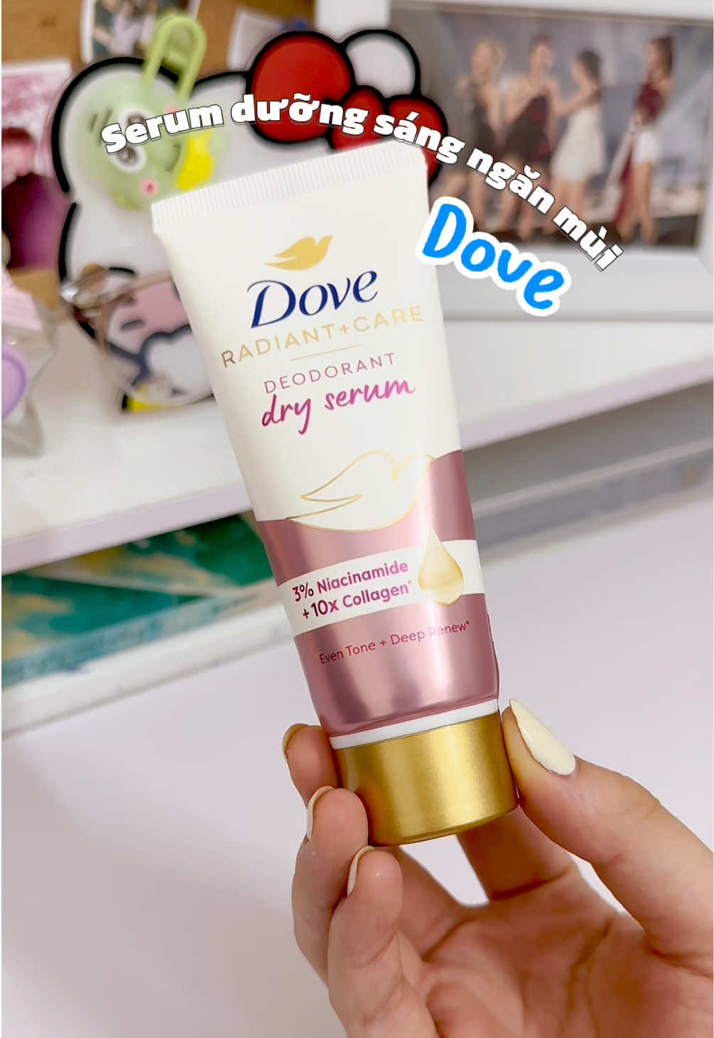Dove ngăn mùi dưỡng sáng #dovenganmui #doveserum #hoptaccungunilever 