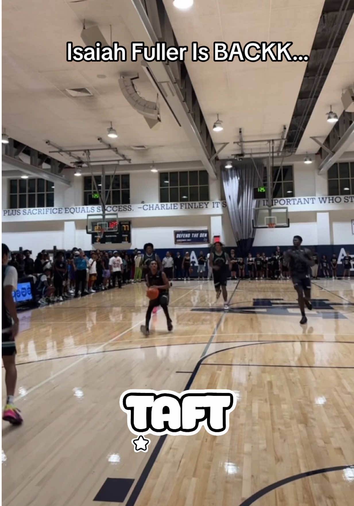 The Fuller Affect At TAFT 🔥 #taftelite #taft #isaiahfuller #hoops #basketball 