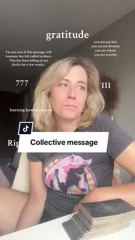 @The Honey Badger I’m so proud of you and love watching you create beautiful ripples of healing. Thank you for being vulnerable enough to share with me that my readings helped save your life. When I first started this journey that was my reason. I wanted to come on here and help people, help people remember who they are and that they matter. Thank you for letting me know that my prayers have been answered, and that alone is the most beautiful gift I could ever recieve. Thank you to all of the healers out there doing the work to help our world heal, one person at a time. 🤍