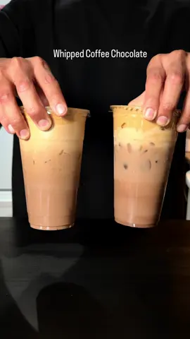 Whipped Coffee Chocolate 🍫☕️This delightful drink combines the bold flavour of instant coffee with the decadence of  dark chocolate . A recipe that only takes 4 simple ingredients and less than 5 minutes :) Ingredients: - 20 g of instant coffee  - 150 g of white sugar  - 150 ml of hot water  - Mix for around 5 minutes  -chocolate syrup  -milk of choice  -Ice #coffee #coffeetiktok #homebarista #homecafe #coffeetok