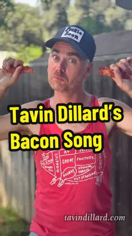 Check the link in my bio for the song, bacon and merch. #bacon #baconsong #comedian #comedy