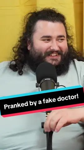 How couldn’t he spot it was a fake doctor?! ❌👨‍⚕️ #fyp #fypuk #comedy #podcast #doctor
