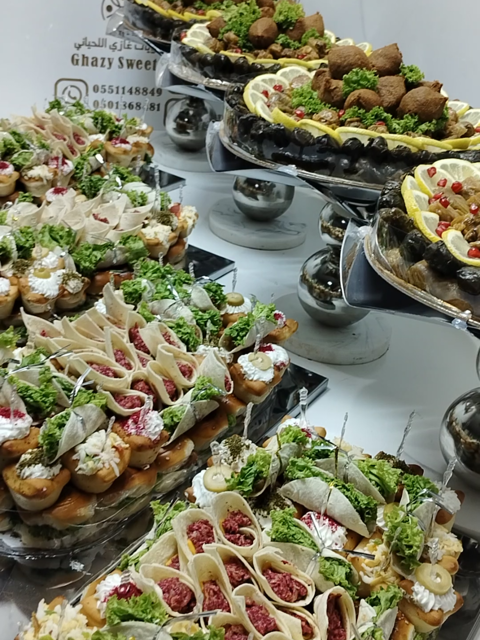 #حلويات_غازي_اللحياني #ghazy_sweets #حلويات #معجنات #ورق_عنب 