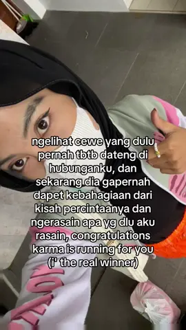 bukan aku yg membalas tapi jalur langit yg bertindak