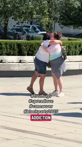 Spreading Love #blockparty2025 #vancouver #hugs #freehugs #fyp 