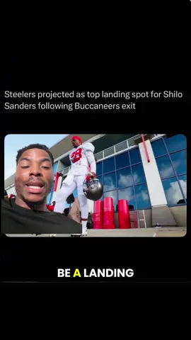 The Pittsburgh Steelers are expected to be a landing spot for SHILO Sanders, following his Tampa Bay Buccaneers exit. #creatorsearchinsights #greenscreen  #shilosanders , #nfl, #football, #colorado, #cfb