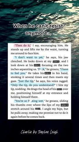 Charlie by Daphne Leigh #bookrecs📚 #romancereader #steamyreads #tbr #bookrecommendations 