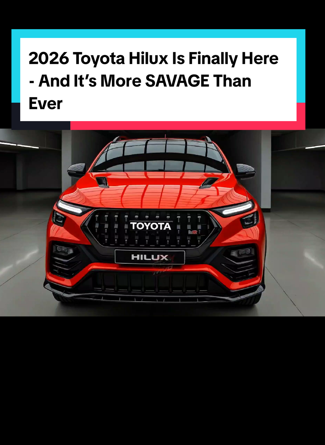 2026 Toyota Hilux Is Finally Here - And It’s More SAVAGE Than Ever #caroftiktok #cars #hilux #hilux4x4 #cartok 