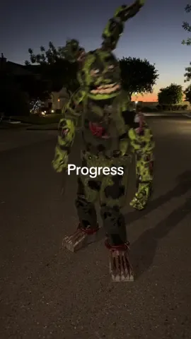 @Jack has been building costumes since he was 3! They just keep getting! Costume design is his passion and hopefully part of his future! Thanks for all the kind words! Go follow his account and his journey! #fnaf #fnafcosplay #creaturecreatorjack #costume 