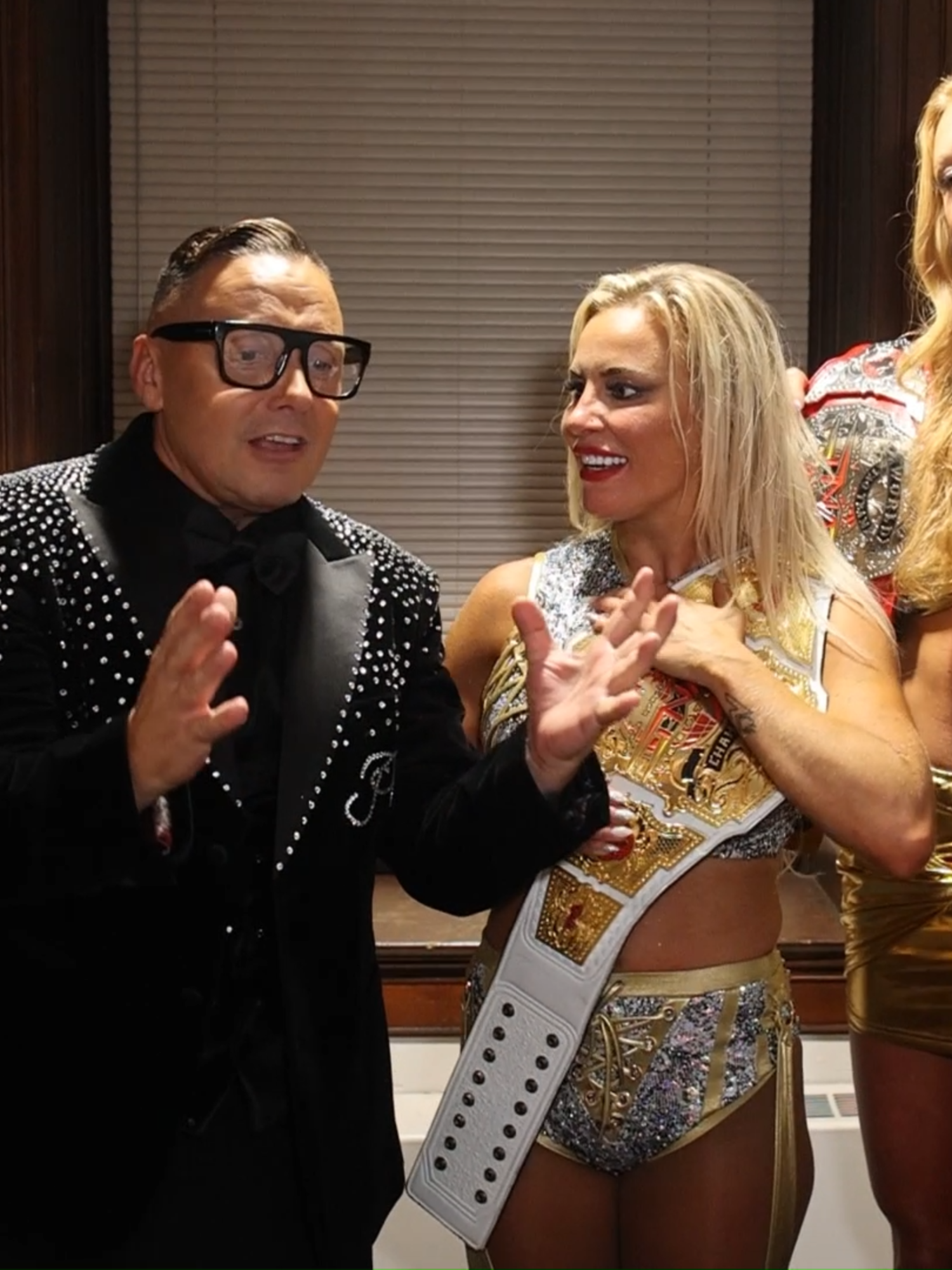 EXCLUSIVE: TNA President Carlos Silva congratulates Ash By Elegance on bringing the Knockouts World Title BACK to TNA after #WWEHeatwave!