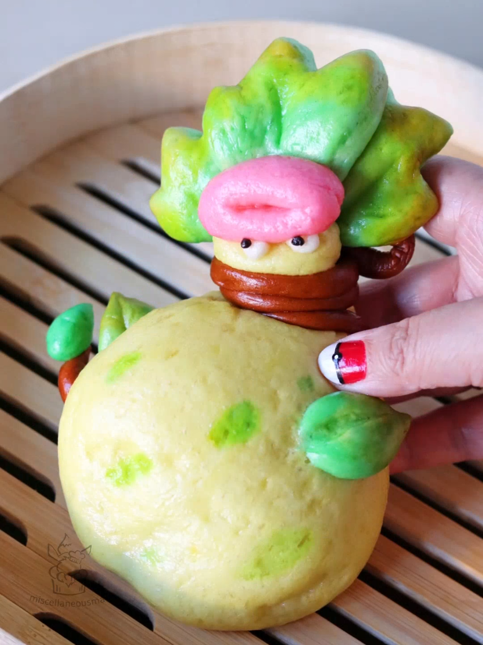 Mega Victreebao: HRGRHBRLLGLLGLGL 💛🌱 Do you like this new Mega design? #pkmn  #pokemonfood #victreebel #megavictreebel #ウツボット