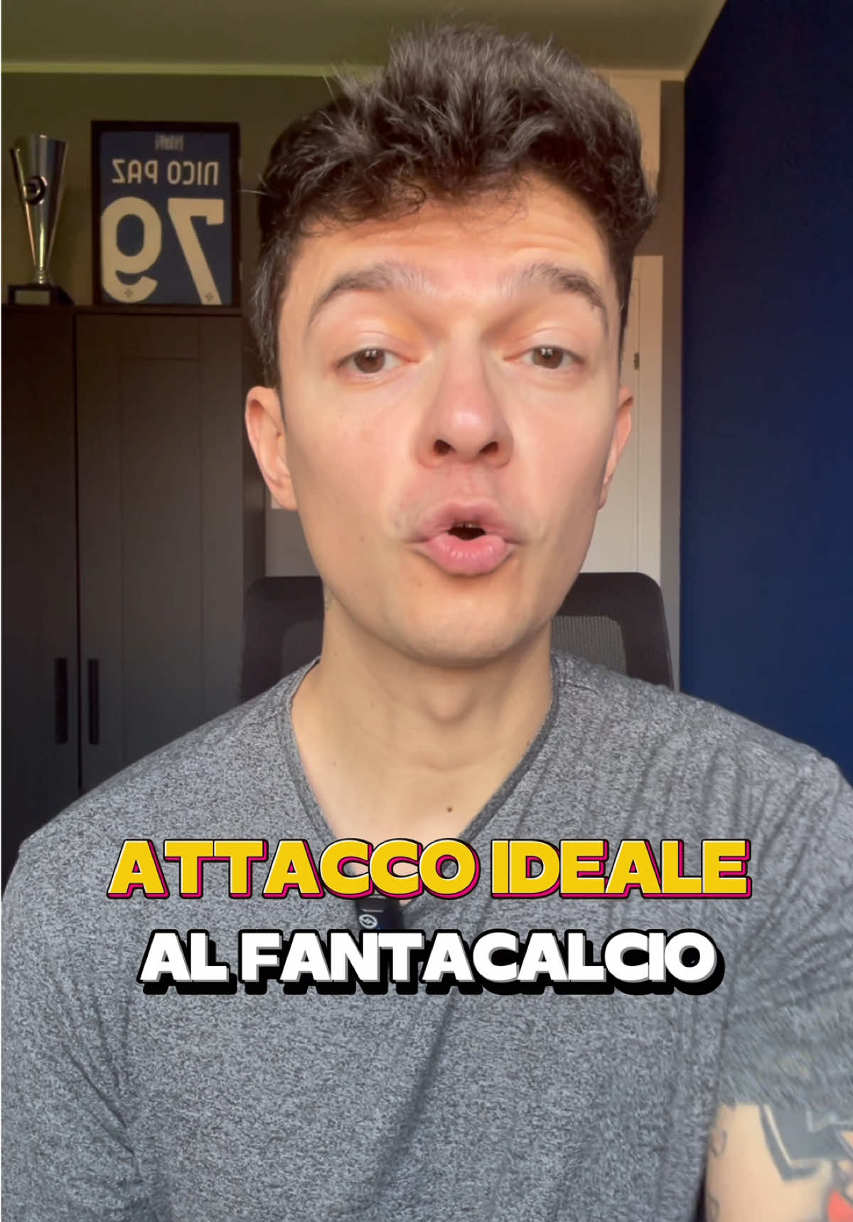 🔫 Attacco ideale al fantacalcio ⚽️  #fantacalcio #astafantacalcio #calciotiktok 