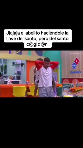 Abelito experto en lucha libre le hace una llave a Shiky que lo deja mal parado 😂😂#casadelosfamosos #lcdlfmx🏡🇲🇽 #lacasadelosfamosos #abelito #shiky 