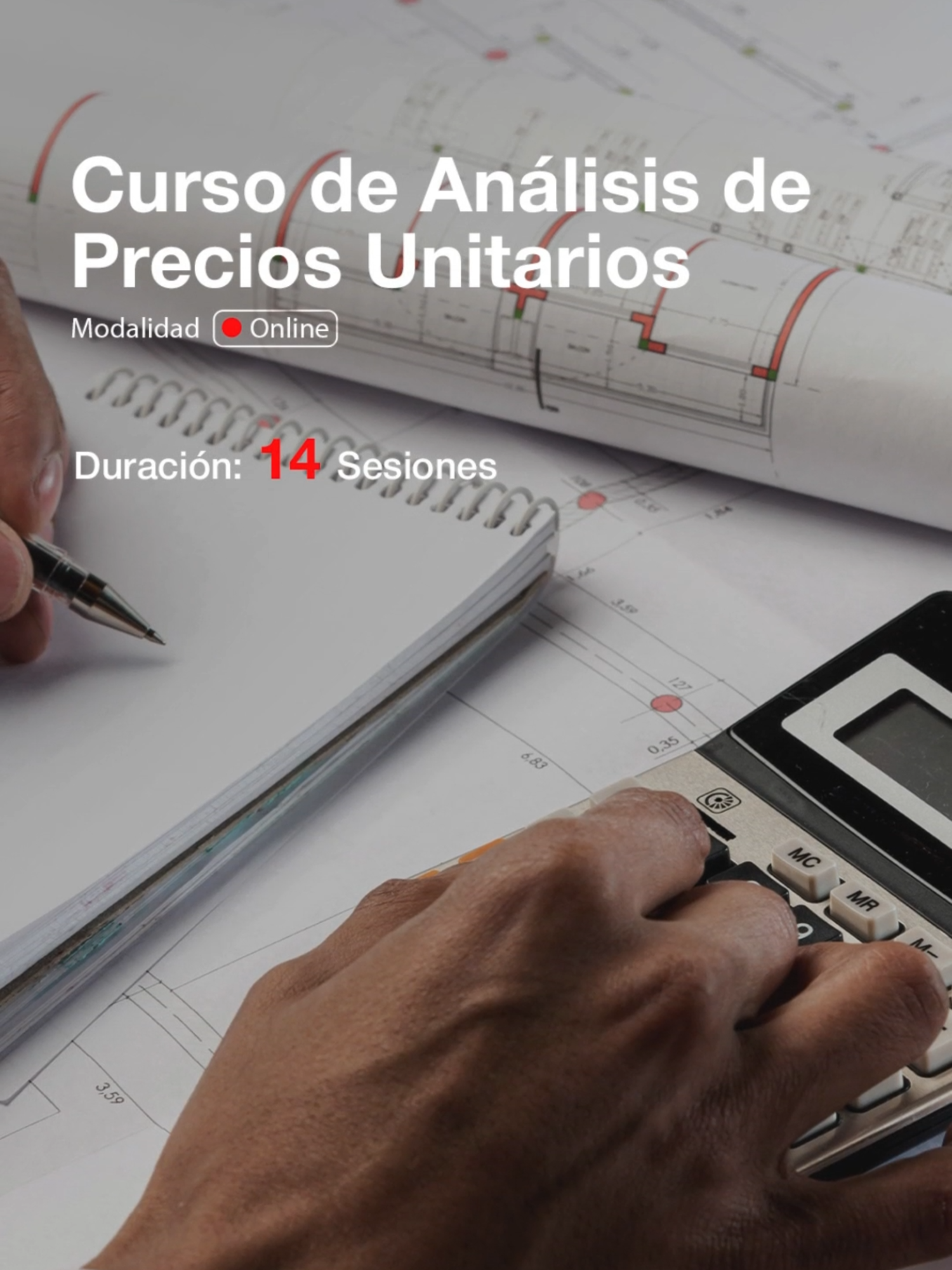✅ INSCRIPCIONES ABIERTAS ✅ Curso de Análisis de Precios Unitarios Impartido por: Arq. Alfonso Cervantes Díaz Modalidad de curso: Online 🔴 📅 Fechas de sesiones: • 15 y 17 de septiembre del 2025 • 22 y 24 de septiembre del 2025 • 29 de septiembre y 1 de octubre del 2025 • 6 y 8 de octubre del 2025 • 13 y 15 de octubre del 2025 • 20 y 22 de octubre del 2025 • 27 y 29 de Mayo de 2025 ⏰ Horario:  Lunes y Miércoles de 7:00 a 9:00 PM Centro de México.🇲🇽 📜 Constancia: Al finalizar correctamente el curso vas a recibir una constancia digital emitida par la Academia de Arquitectura Avanzada. — Inscríbete en el enlace de nuestro perfil. https://www.arquitecturaavanzada.com/cursos-en-vivo/curso-de-analisis-de-precios-unitarios/ 💲 Hasta 12 meses sin intereses pagando con métodos de pago participantes. Alumnos de la Membresía AA obtienen un 10% descuento. — Si aún no eres miembro de @arquitecturaavanzada Únete desde $300 MXN al mes Enlace en nuestro perfil: www.arquitecturaavanzada.com/seleccion-del-plan/ Solicita más información, dejándonos tu correo o escríbenos a: contacto@arquitecturaavanzada.com — #membresíaAA #escueladearquitectura #arquitectura #clasesAA #conferenciasAA #cursosenlinea #clasesenlinea