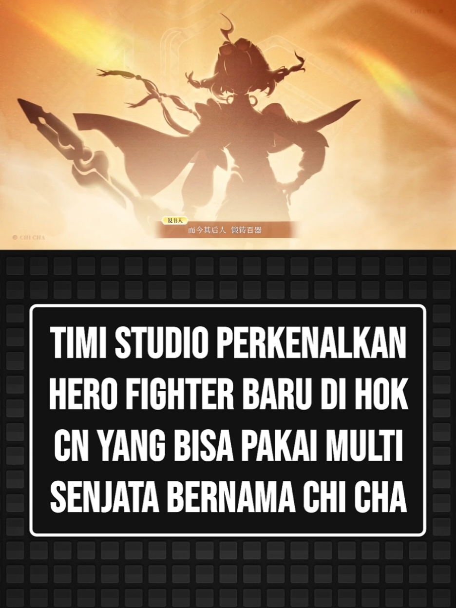 Makin Kesini Makin OP Aja Hero Baru Di HOK 💀 #chicha #honorofkings #hok #hokcreator #hokstudio #tencent #timistudio #bstation #bilibili #game #donghua #anime #renoniichan 