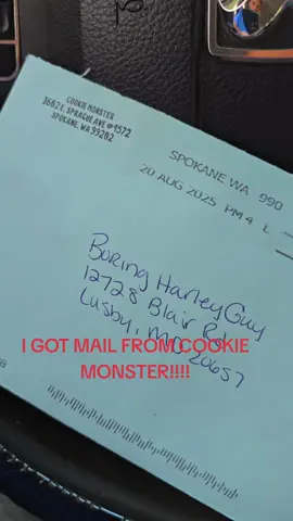 @Cookie Mama🍪 Thank you for the note and the sticker! I will find a good spot on the bike to put it!#cookiemonster #autismawareness #harleydavidsonmotorcycles #autism #autismacceptance 