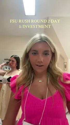 ROUND 2 OOTD💛💛 #fyp #viral #OOTD #rushweek #floridastate @ANYA😇💖🪩🥂 