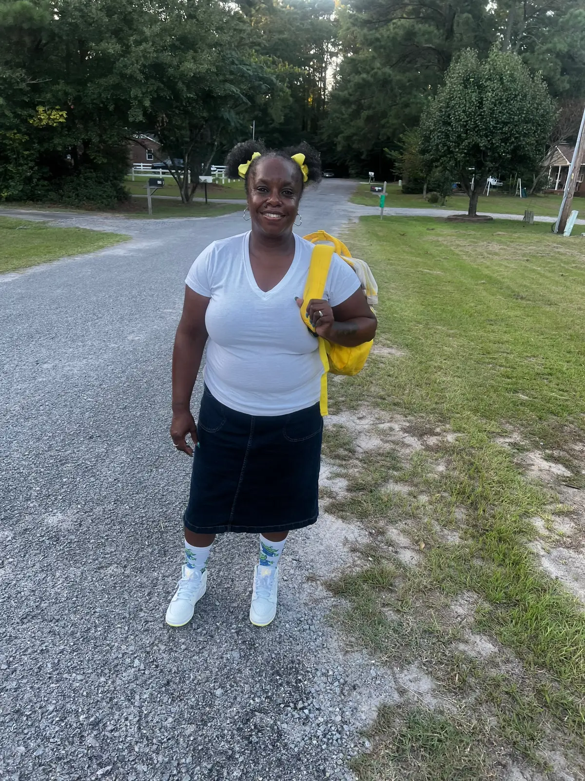 POV: When you don’t have kids but want to post first day of school pics like everyone else🤣😂🤣 TikTok chose this sound😭😭 #Godisgreat #firstdayofschool 