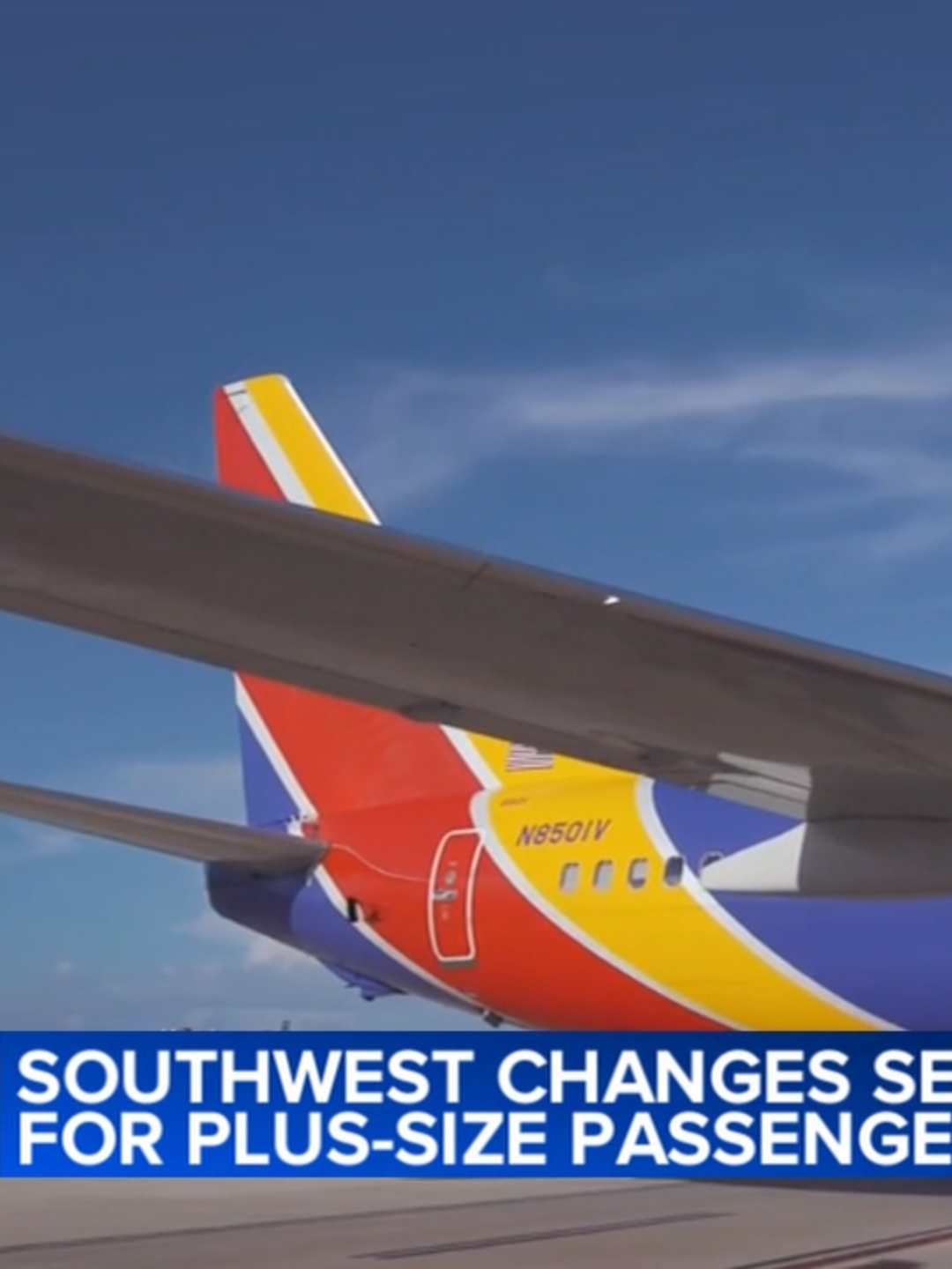 Southwest Airlines is changing its seating policy for plus-size passengers. Starting January 27, 2026, passengers who take up space in the neighboring seat will have to buy an extra ticket - and it might not be refunded. The current rules allow flyers to buy an extra seat ahead of time and get refunded later -- or request an extra seat at no charge at the airport.
