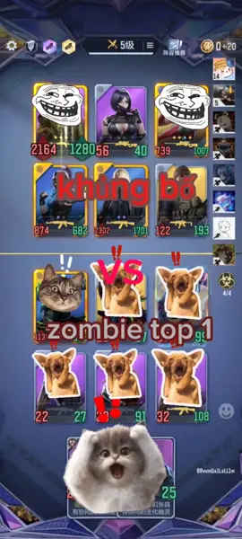 team zombie vs team khủng bố #cfm #cfmmobilechina #gametrungquoc #xuhuong #viral 