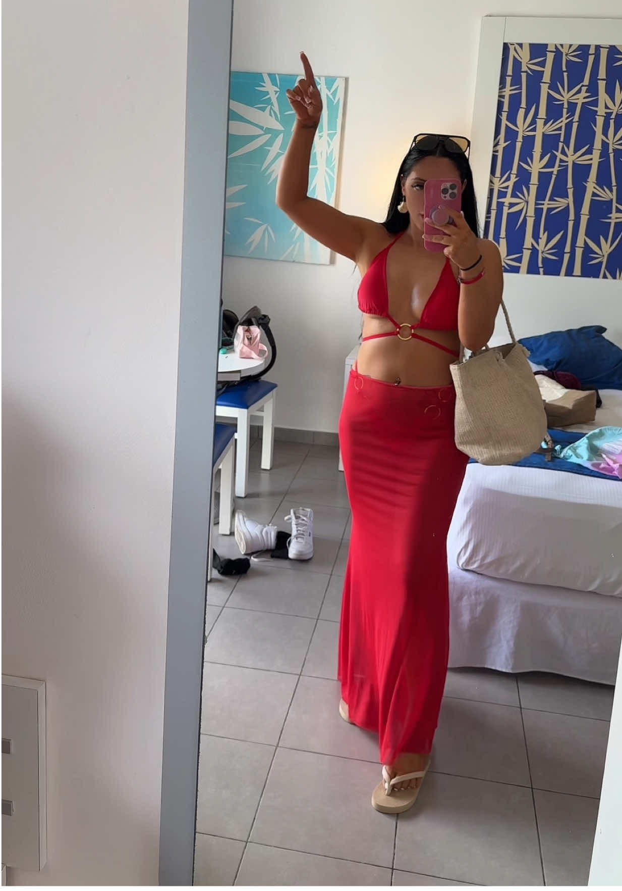 #red #bikini #vacation #lol #trending 