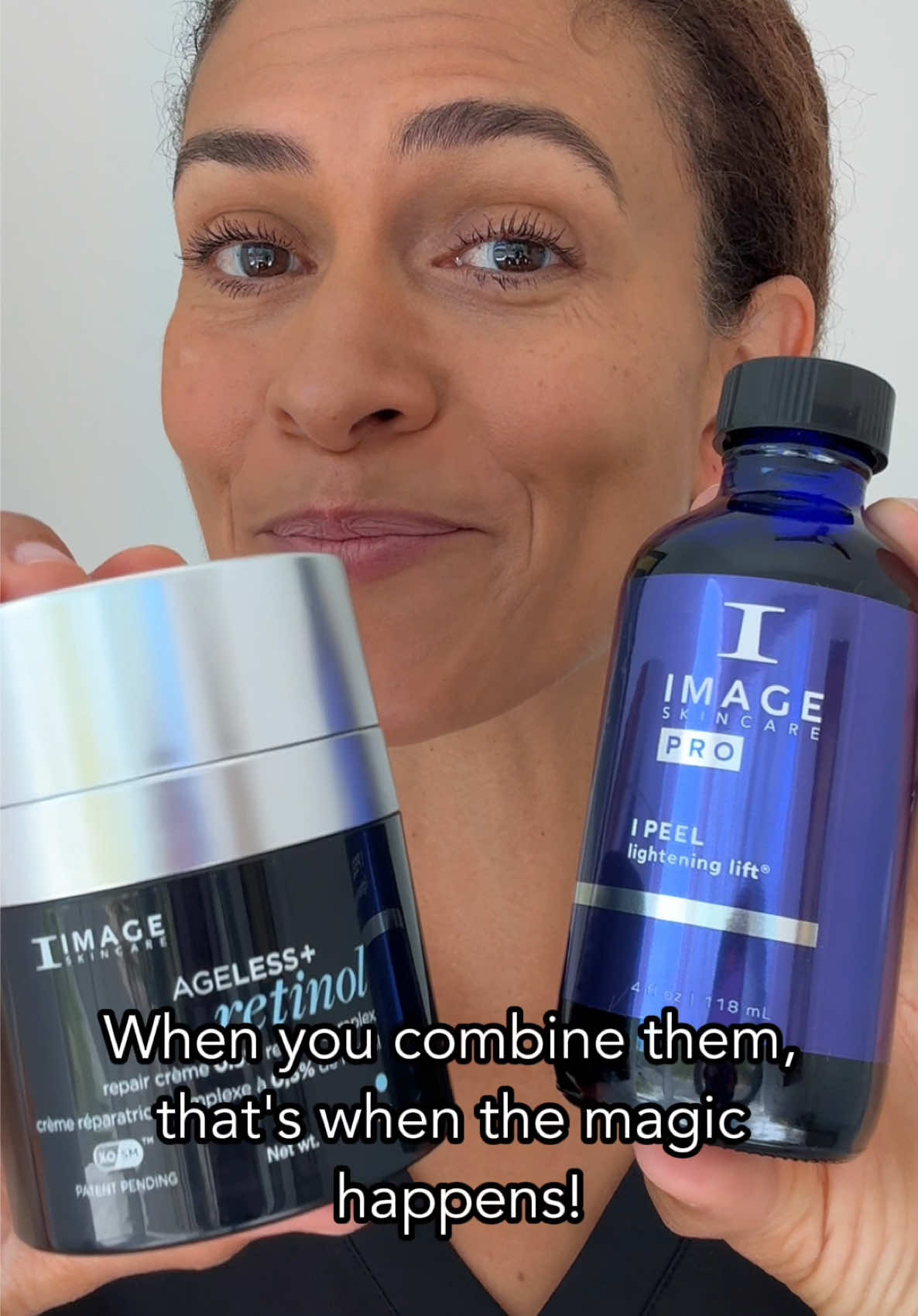 Professional peels + AGELESS+ retinol = skincare magic that actually works🤩 We like to call it the Ultimate Power Couple💥 Head to our Spa Locator on our website to find an #IMAGEpro near you! #chemicalpeels #retinol #IMAGEskincare 