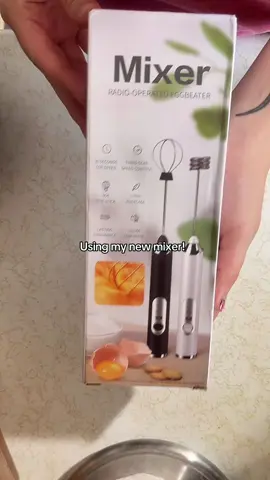 This mixer is so easy to clean and awesome that’s it’s multi-use!  #eggs #homemade #breakfastideas #yummy #tiktokshop 
