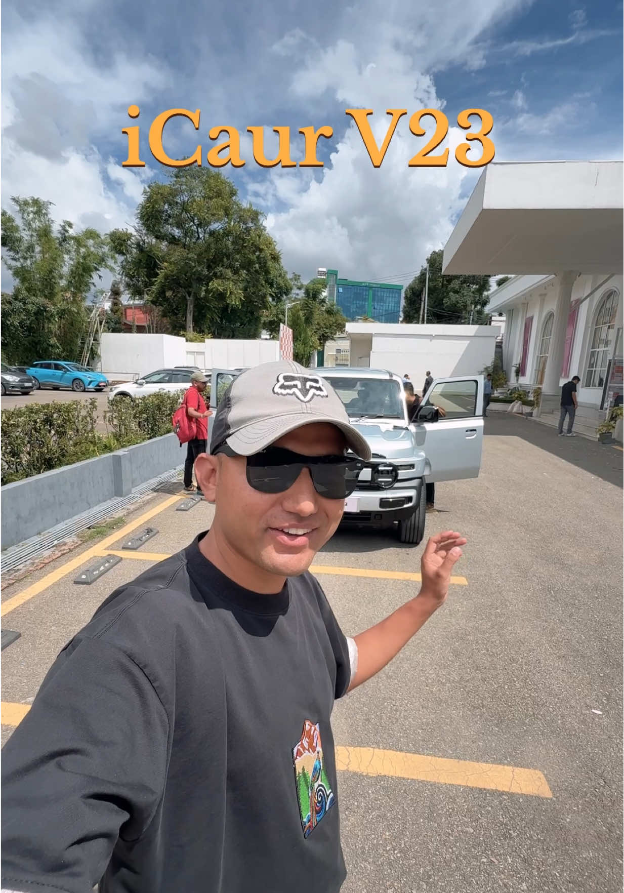 Chery iCaur V23 has been unveiled in Nepal. All the opinions are personal and first impressions only. We will be doing a full in-depth Review Video Soon... It has RWD 100 kW motor that produces 134 hp and 180 nm torque Battery capacity: 59.9 kWh battery : 401 km CLTC Range Also come in AWD but low chances in Nepal as Jaecoo J6 is also not available. It has 205 mm ground clearance, approach angle of 43°, departure angle of 41° 19 inch alloys 6 airbags Expected Price under 47 Lakhs. Official launch will follow soon... Booking Open #icarv23 #icarv23 #offroad #evnepal #LearnOnTikTok 